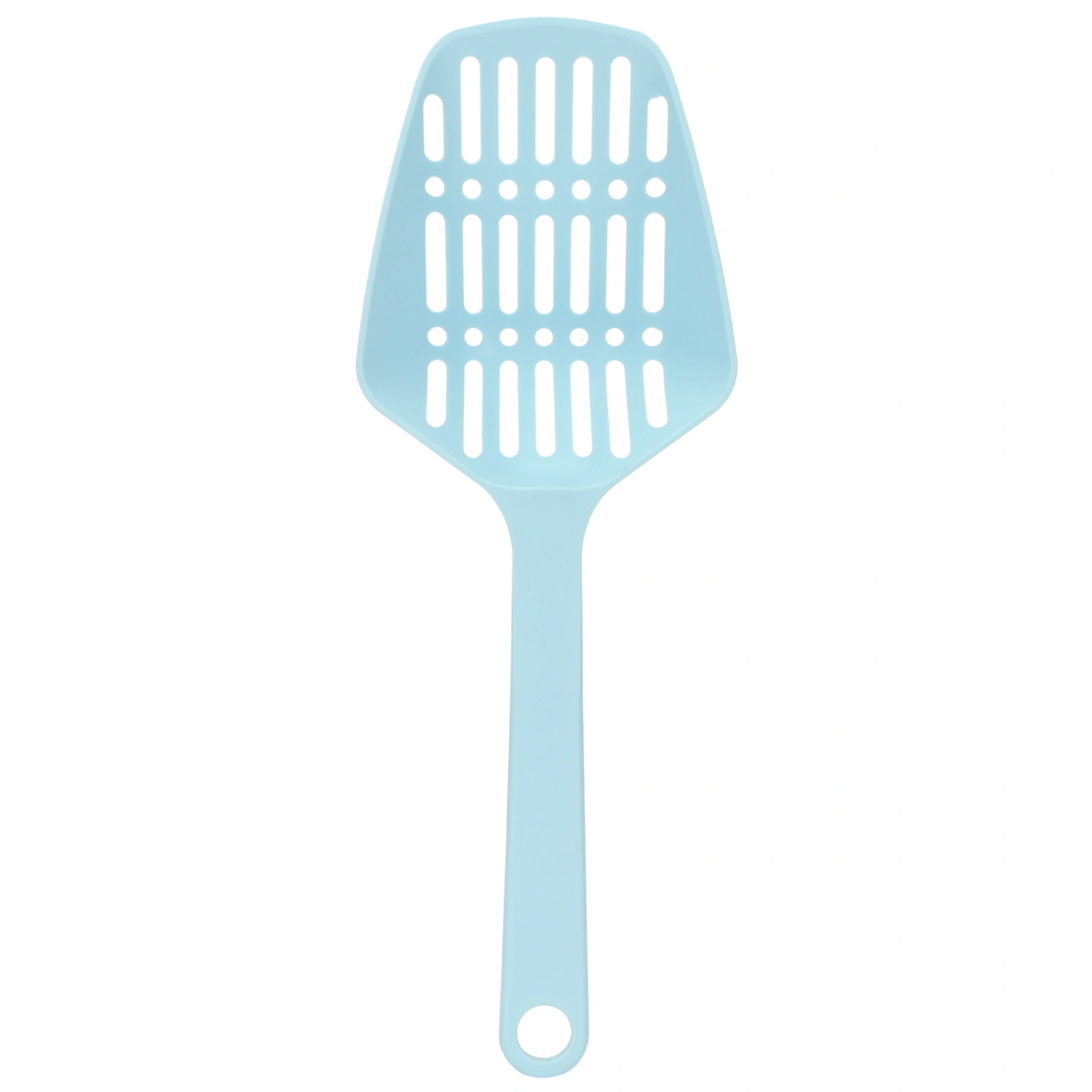 PP Triangle Large Cat Litter Scoop Cleaning Shovel Tool Pet Supplies with Back HookBlue