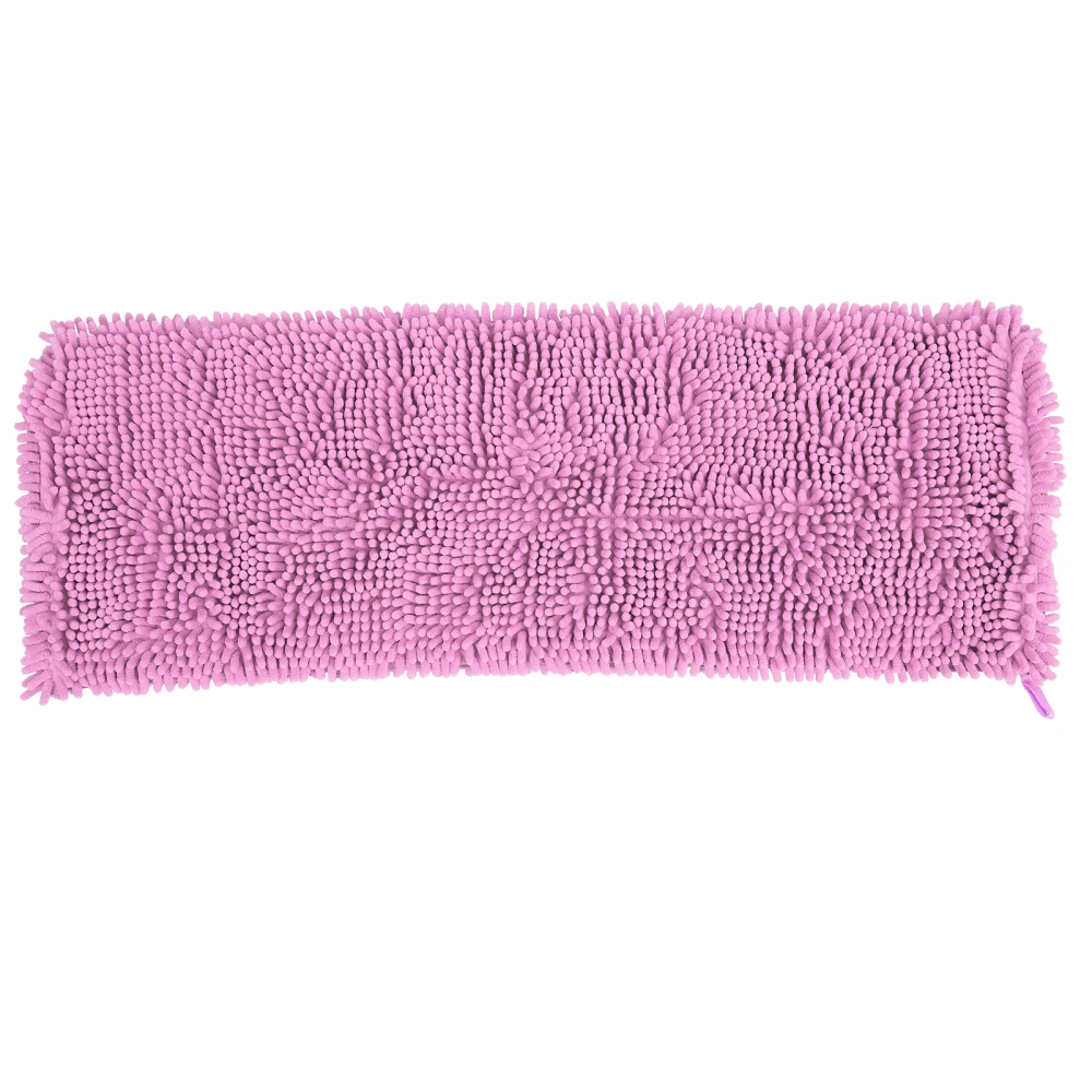 Chenille Fiber Pet Towel Ultra absorbent Dog Blanket Soft Pet Quick Drying Washable Towel(LPink )