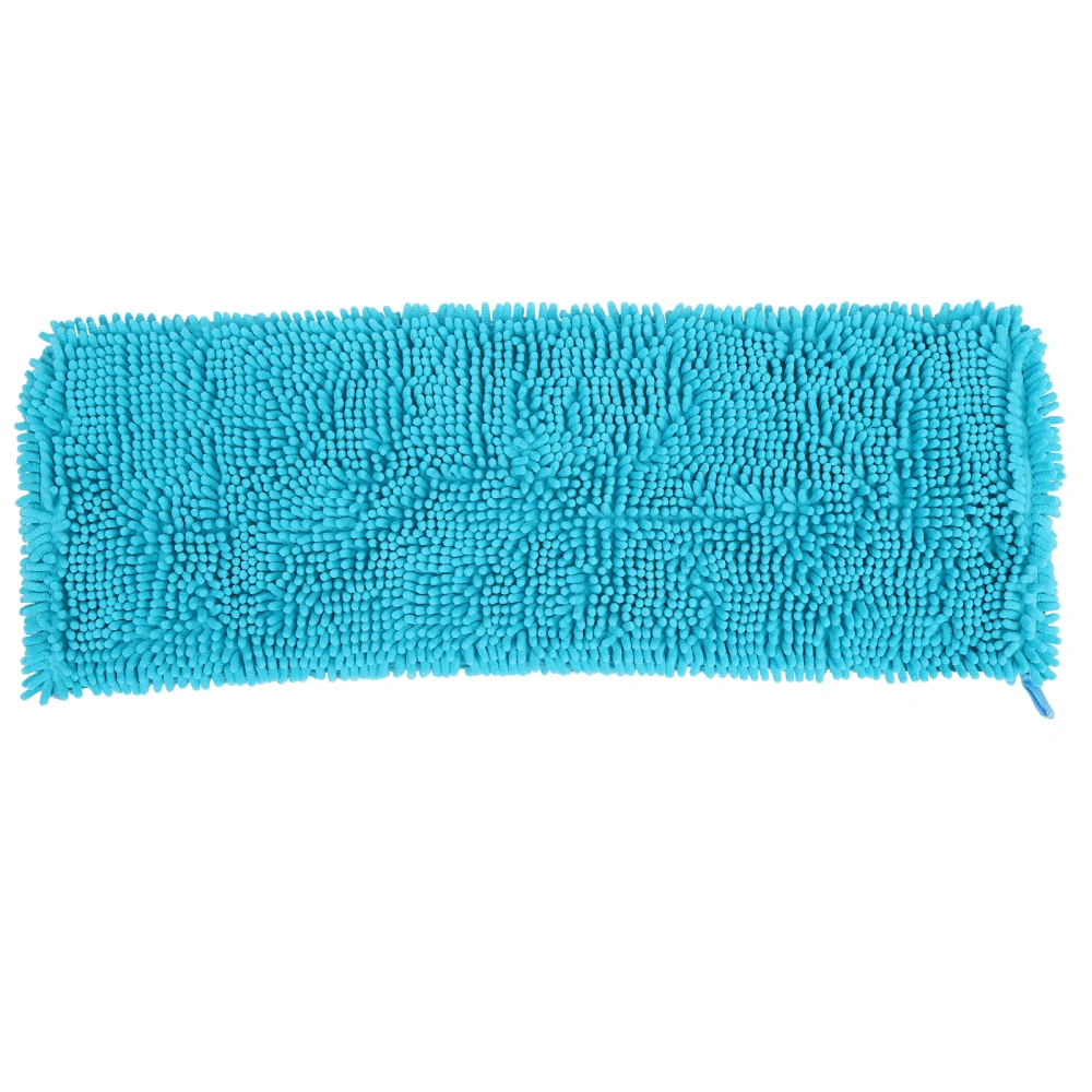 Chenille Fiber Pet Towel Ultra absorbent Dog Blanket Soft Pet Quick Drying Washable Towel(LBlue )