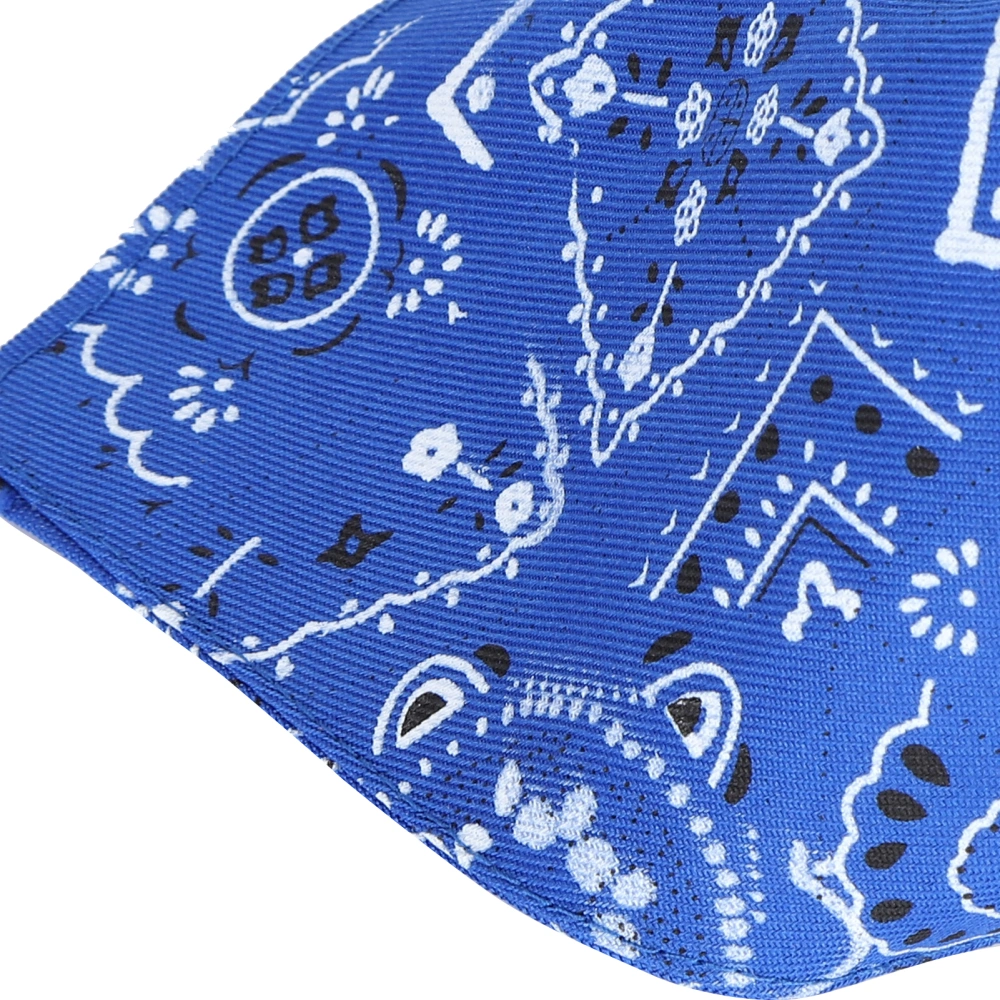 Pet Handkerchief with Adjustable Buckle Pet Pig Polyester Scarf Triangular CollarBlue S