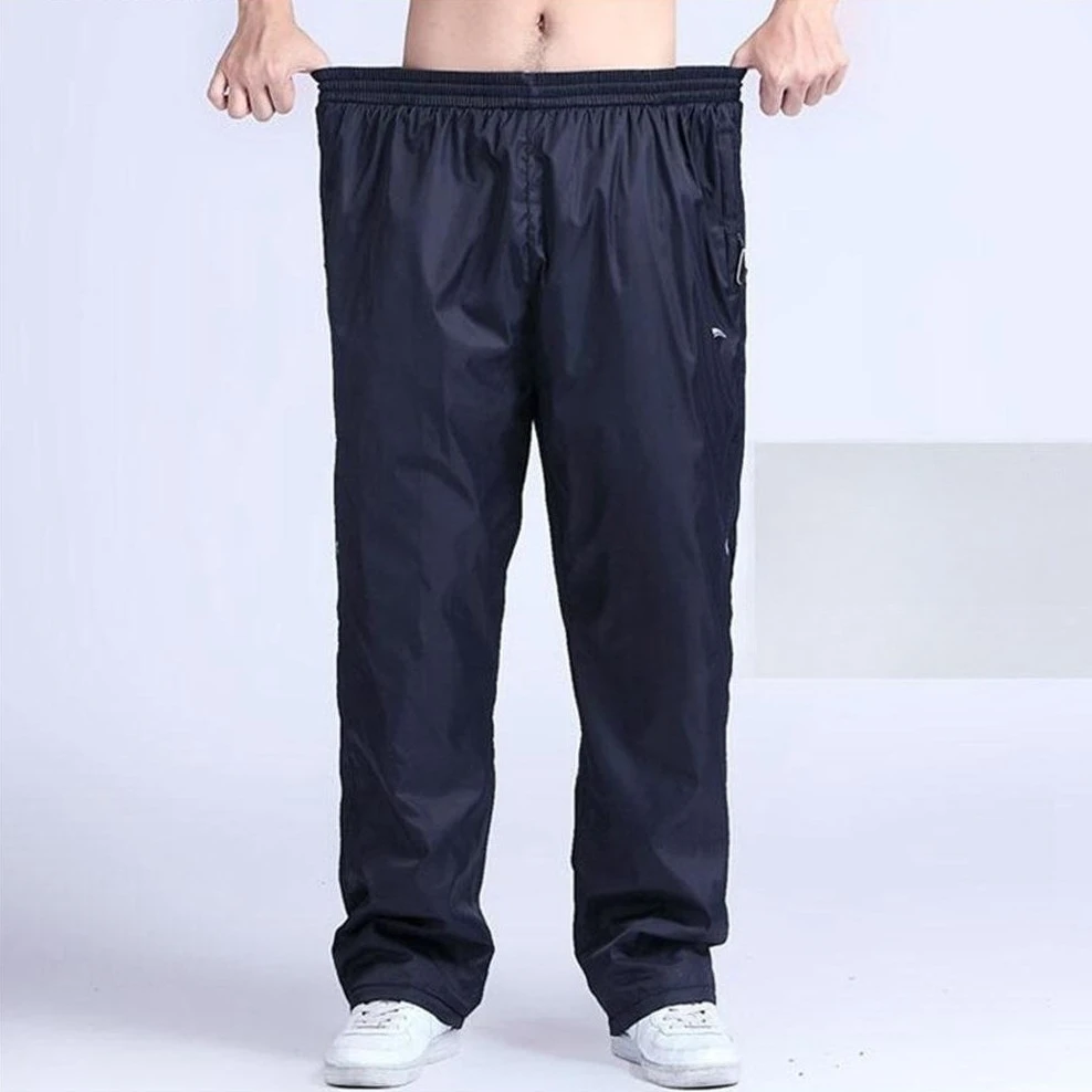Men's Breathable And Loose Plus-sized Casual Sports Trousers