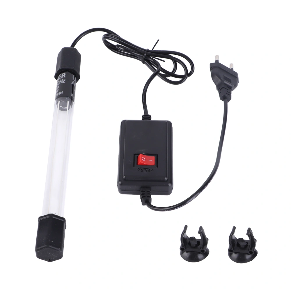 Aquarium Submersible UV Lamp Fish Tank Water Purification Algae Clean Light EU Plug 220V5W