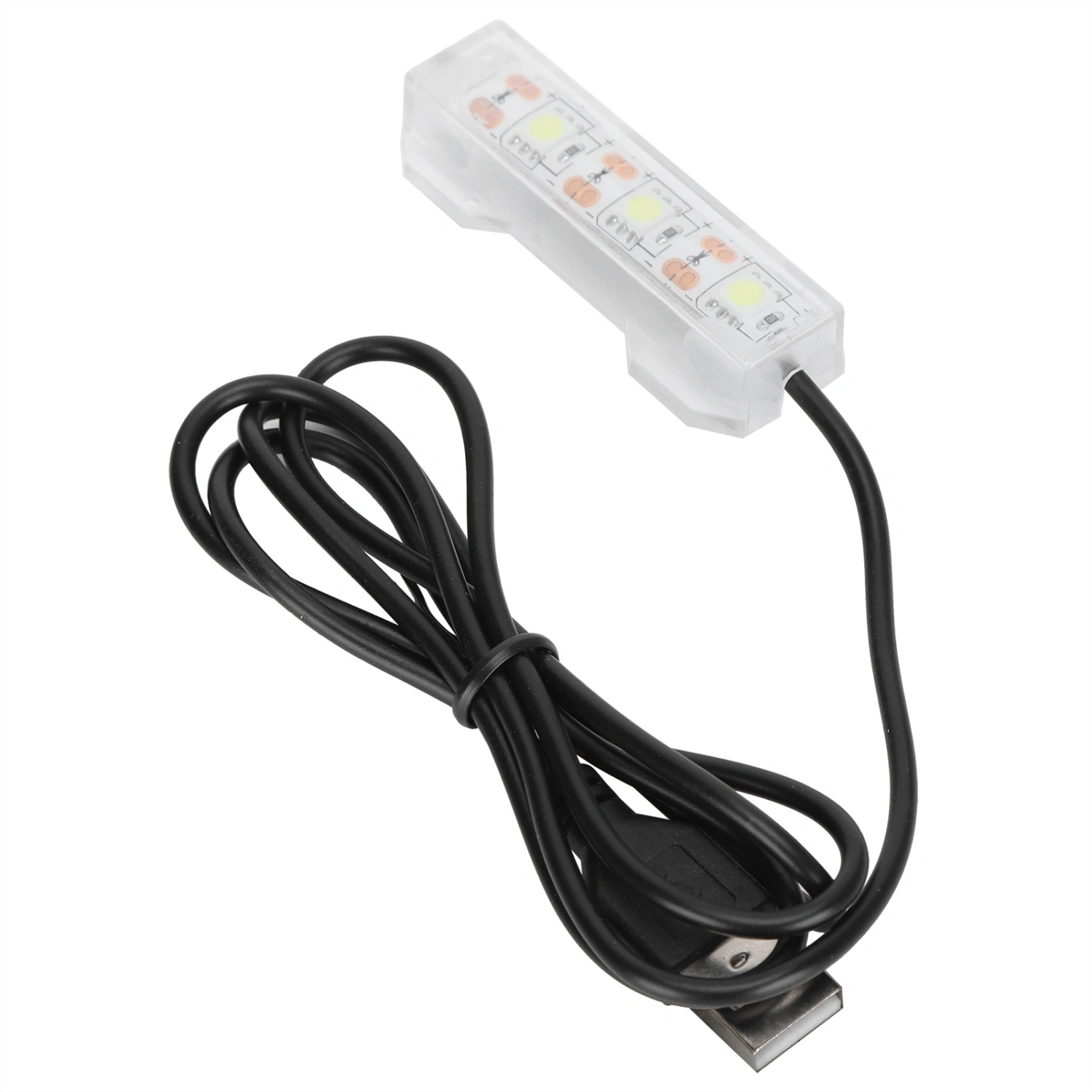Small Aquarium Water Plant Light Desktop Fish Tank Mini Decoration Soft LED Lamp