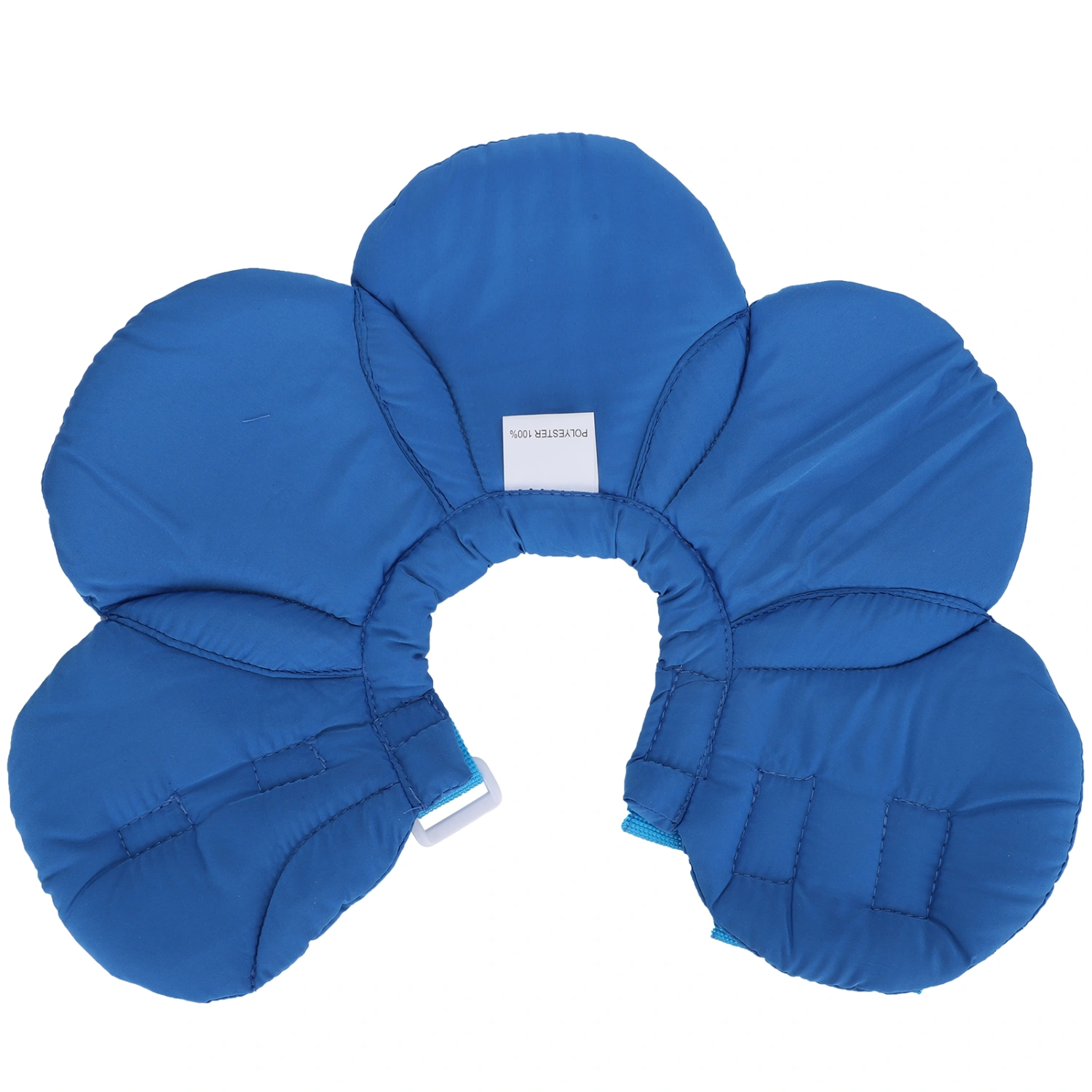 Flower Shape Dog Protective Collar Adjustable Pet Soft Wound Recovery Neck CollarBlue L