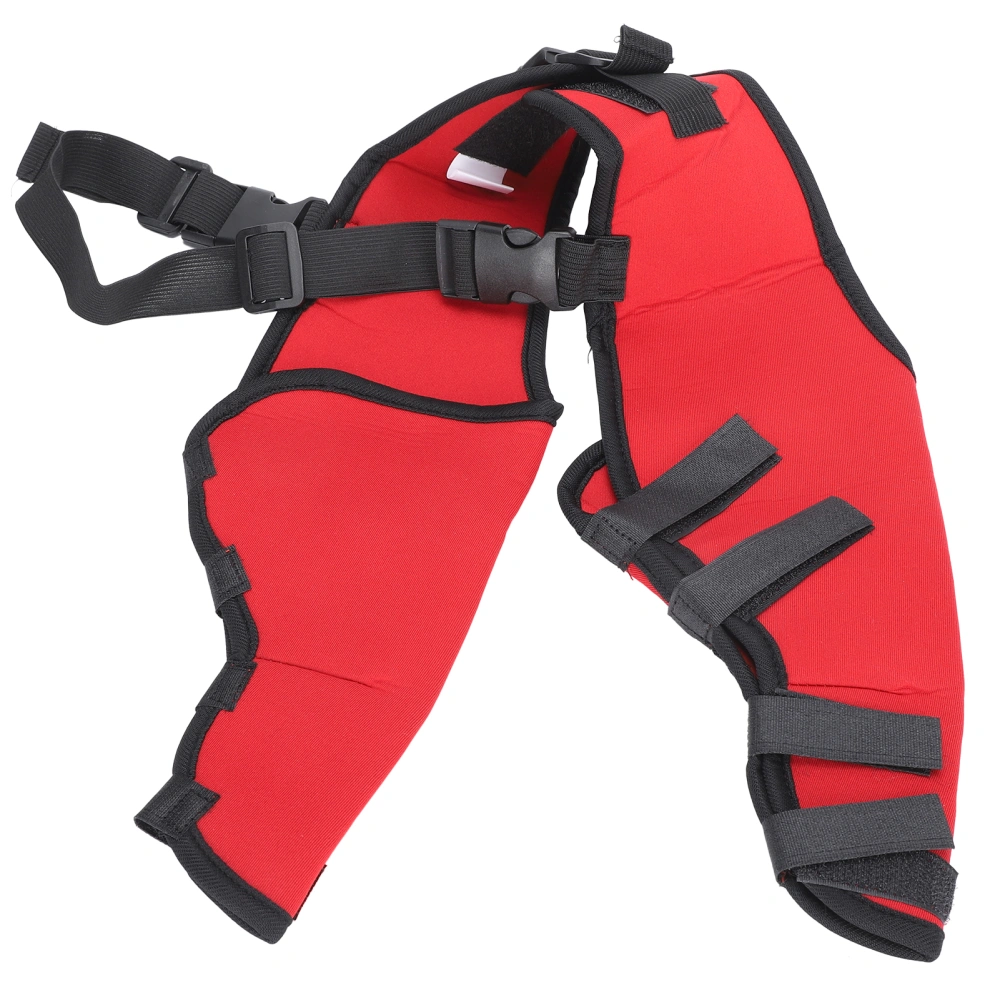 Dog Leg Brace Protector Surgical Joint Injury Recovery Knee Pad Support Pet AccessoryRed S