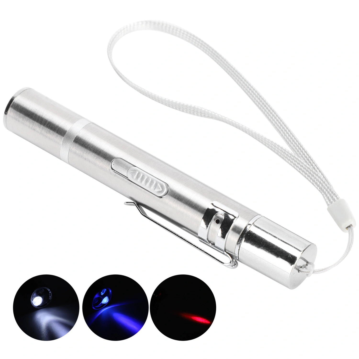 Cat Toys 5 in 1 Light Pointer USB Rechargeable Interactive Exercise Training Chasing Tool