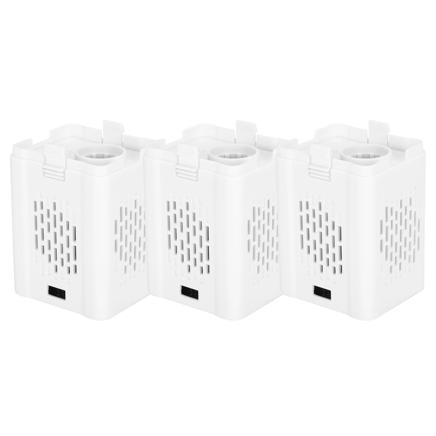 3pcs Aquarium Fish Tank N60 Filtering Barrel with Filter Cotton Core M Size Plastic