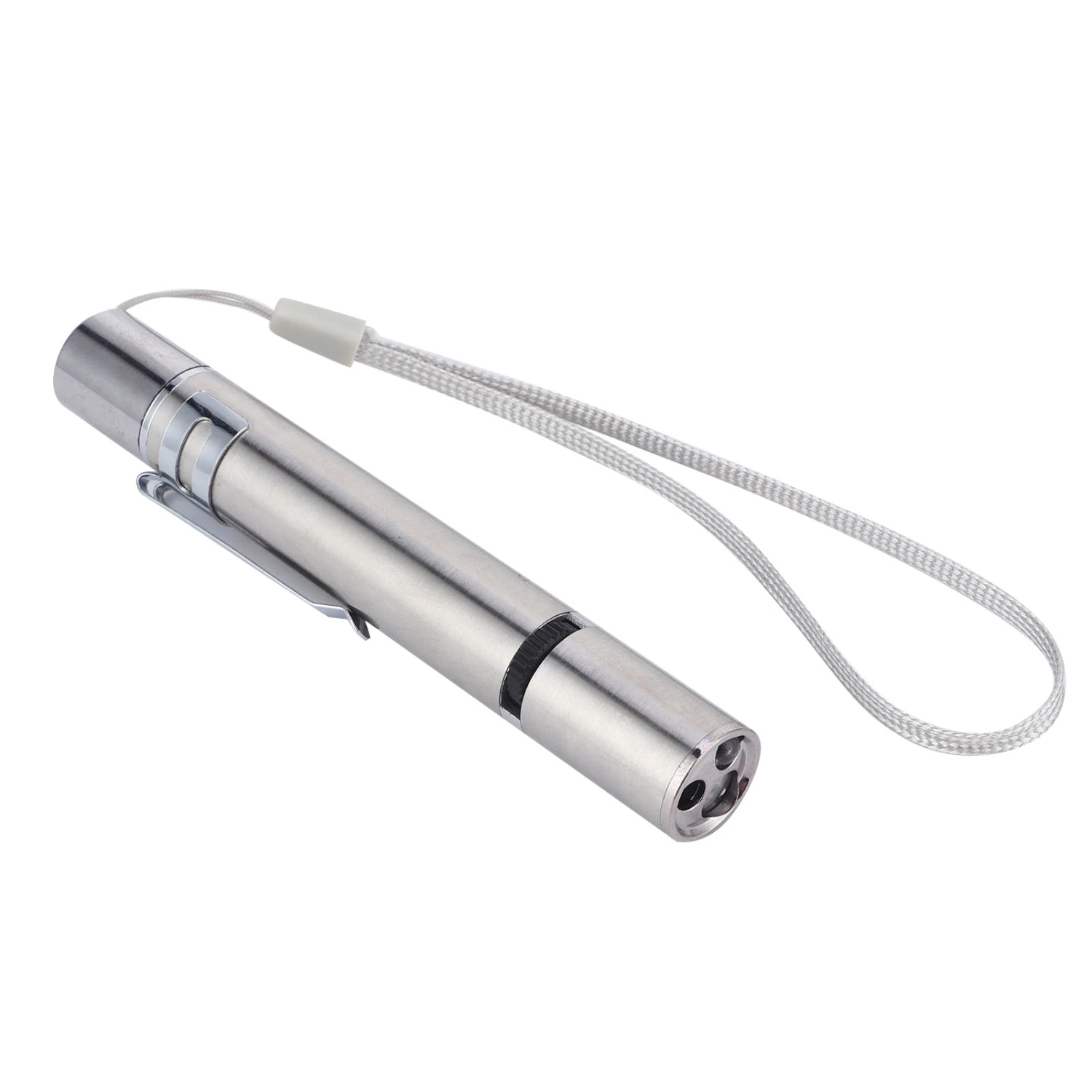 USB Charging Cat Chaser Toy Portable Flashlight Pet LED Pen Light Pointer Toy Accessory