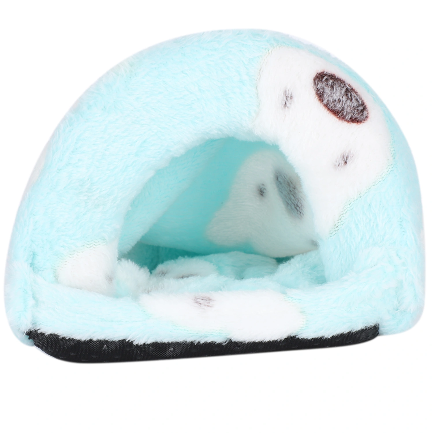 Small Animal Pets Sleepping Cage House Winter Hamster Warm House Squirrel Rat Pet BedsGreen S