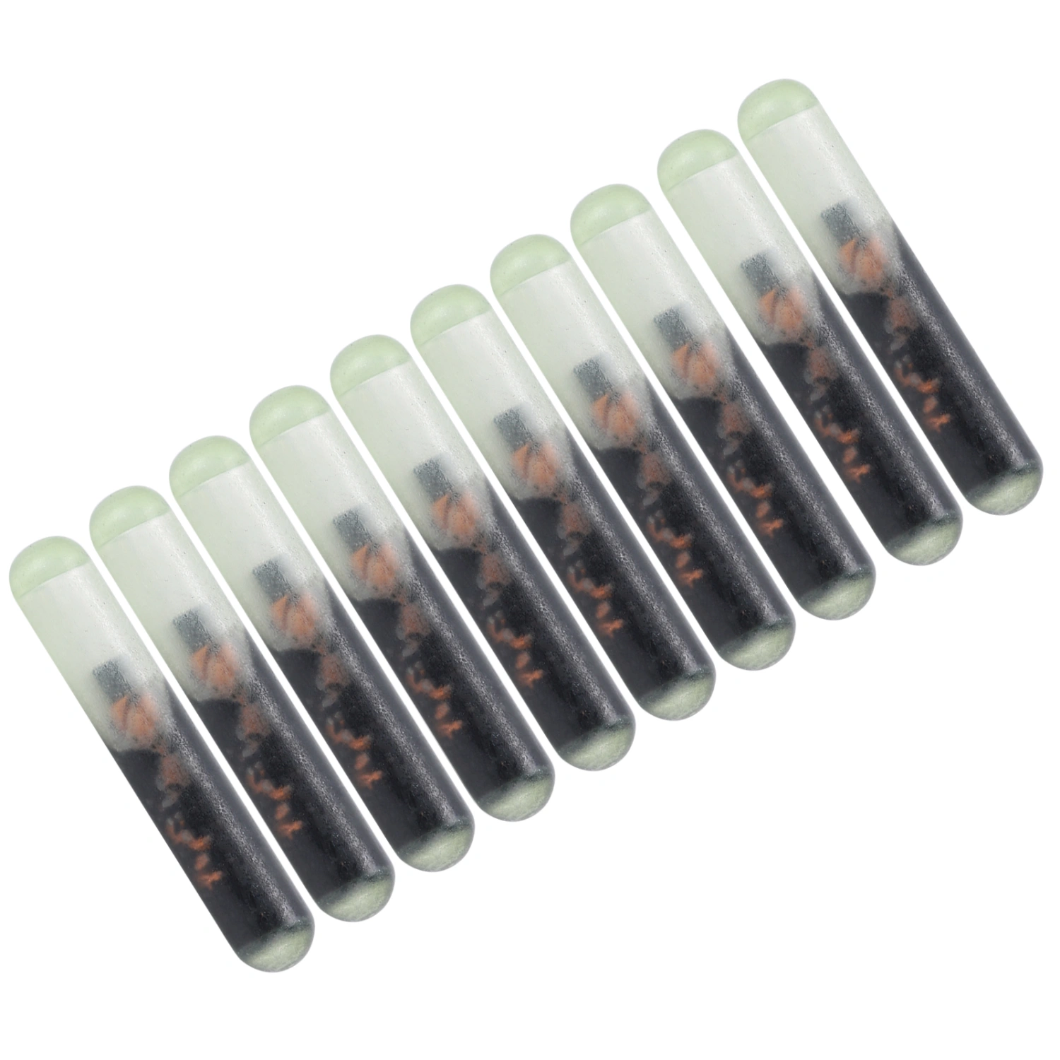 10Pcs/Set 2.12MM Glass Pet Microchip Standard Animal Chip Implants for Identification