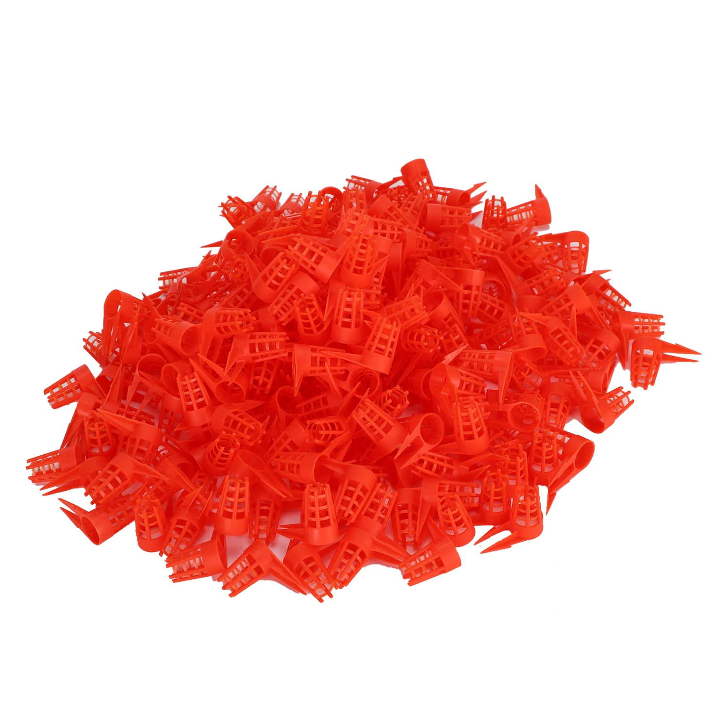 250PCS Plastic Opening Bee Queens Cage Protective Cell Cover Beekeeping Tool Supplies
