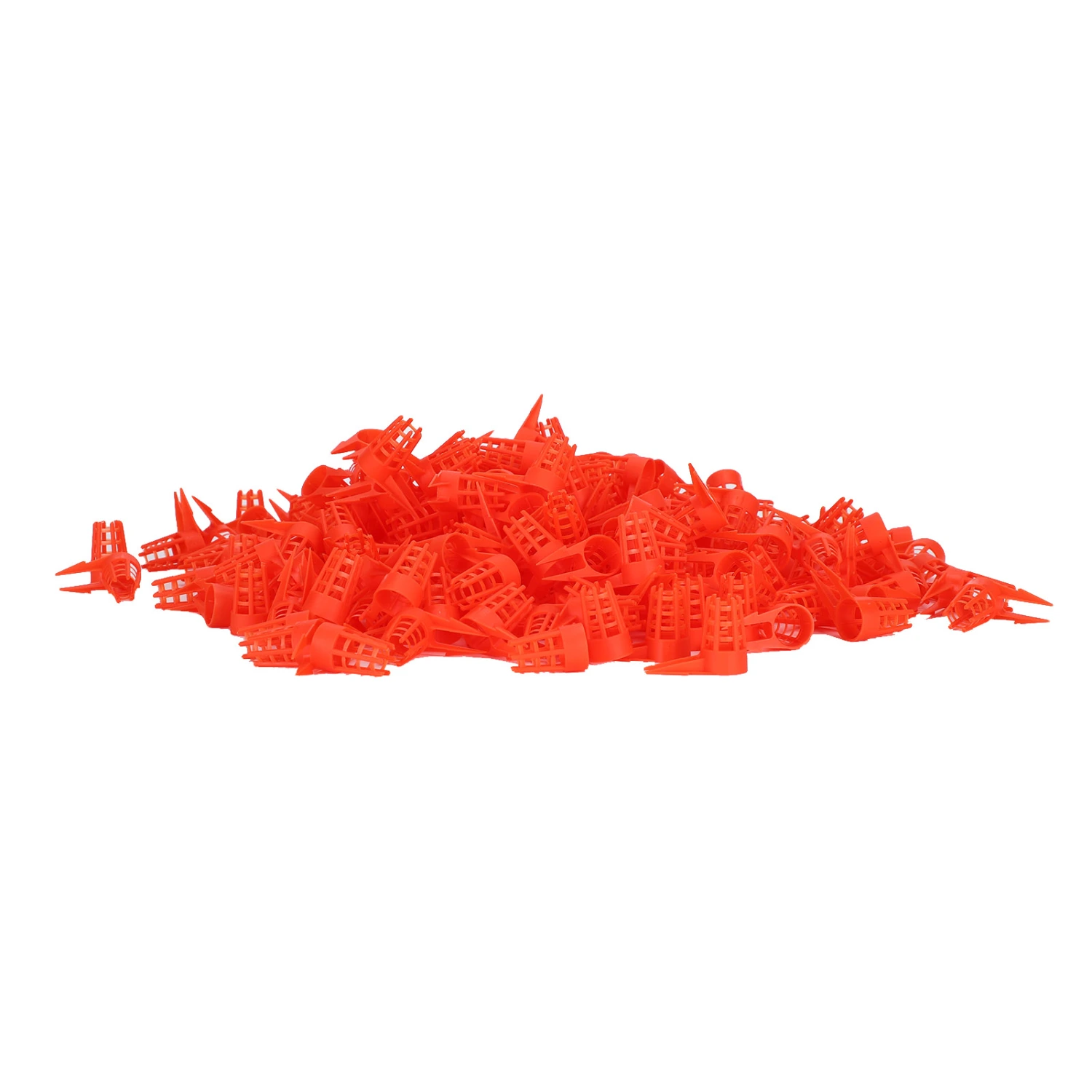 250PCS Plastic Opening Bee Queens Cage Protective Cell Cover Beekeeping Tool Supplies