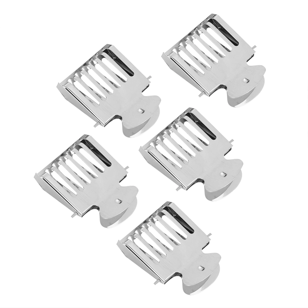 5Pcs BookClip Type Cage for Bee King Stainless Steel Escape Guard AntiRunning Device