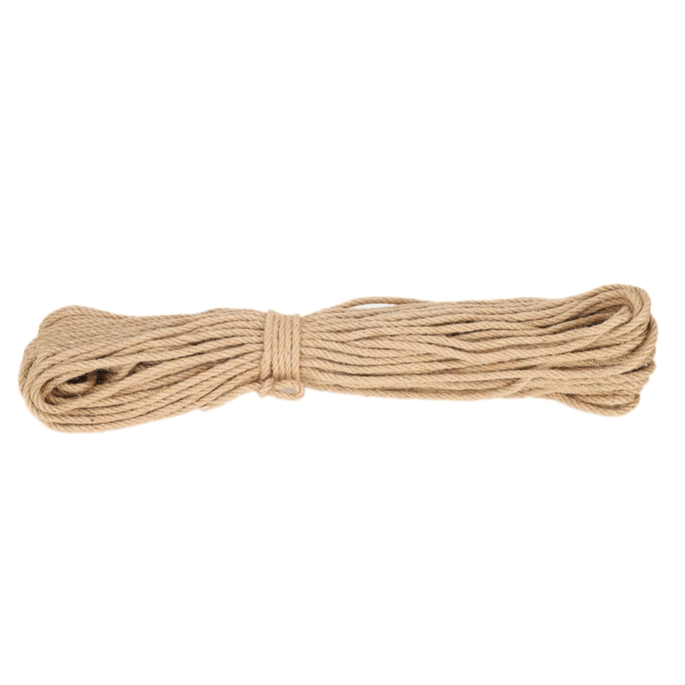 Durable Sisal Rope for Cat Tree DIY Scratching Toys Scratch Board Pet Cat Supplies6mm 50m