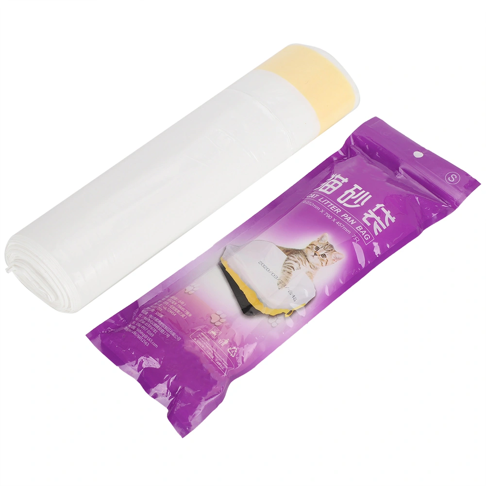 Cat Litter Liners Thickening Drawstring Pet Pan Liners Hygienic Durable Pet Cleaning SuppliesS