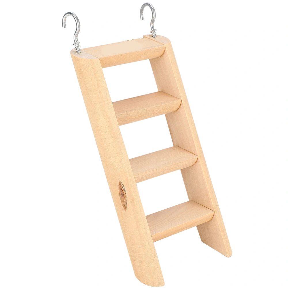 Hamster Wooden Climbing Ladders Stand Small Pet Rat Gerbil Mice Hamster Playing Toys