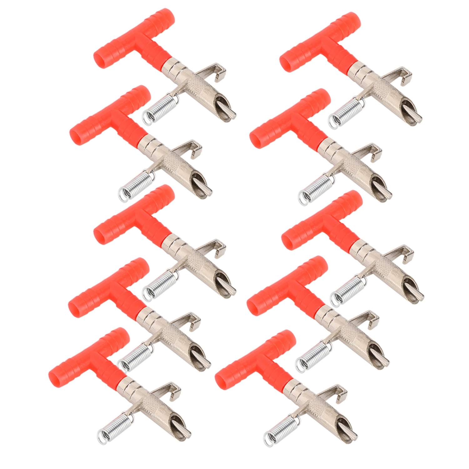 10PCS Rabbit Automatic Nipple Drinkers Farm Poultry Drinking Spring Type Accessories