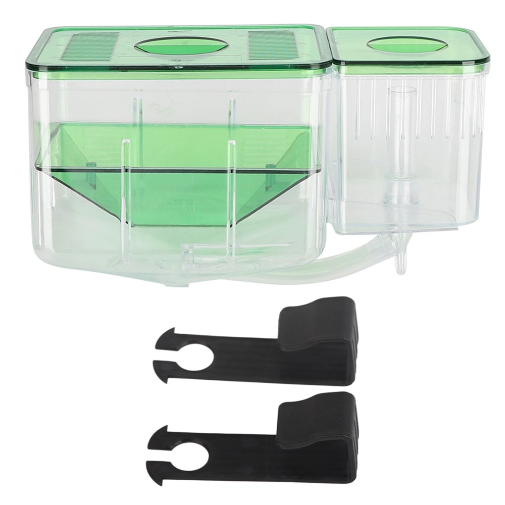 Aquarium Fish Tanks Breeding Box Little Fish Double‑Layer Isolation Incubator for Injured Small Fish Shrimp