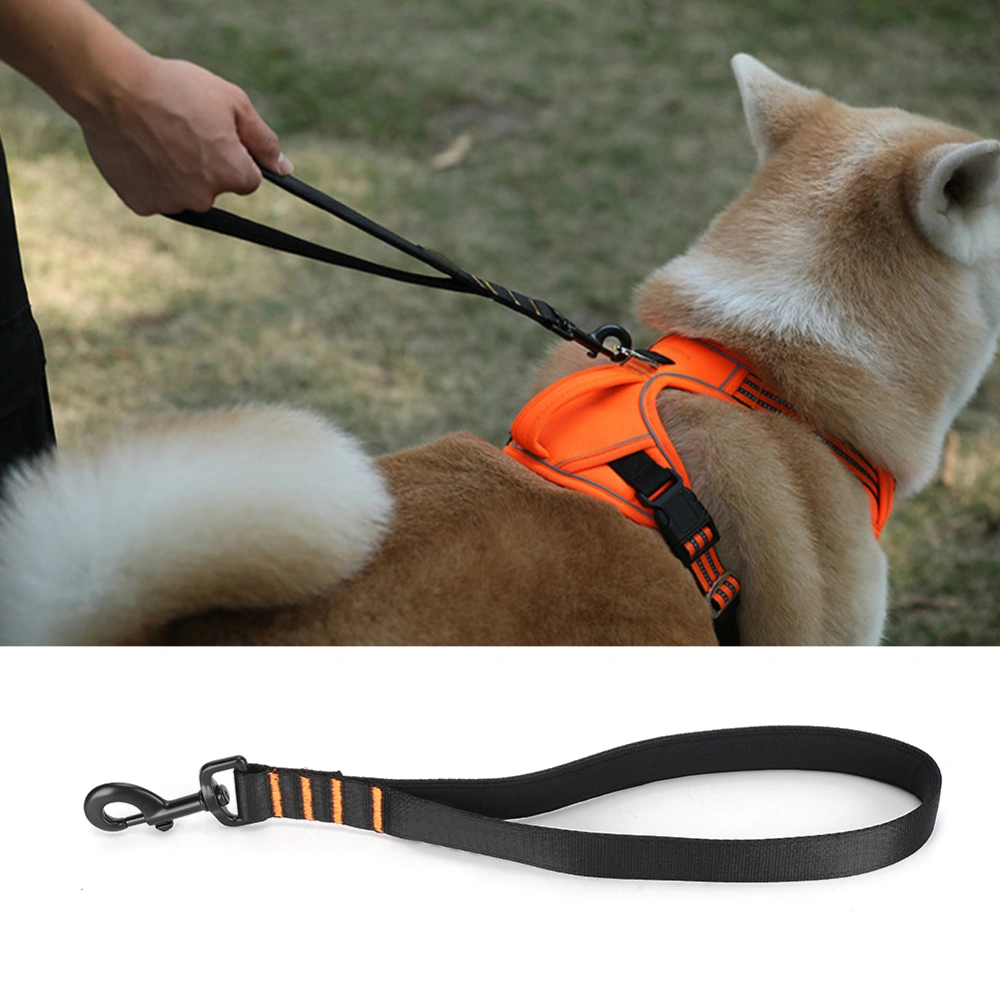 Multifunction Portable Pet Dog Car Nylon Traction Rope Accessory for Outgoing Walkingblack