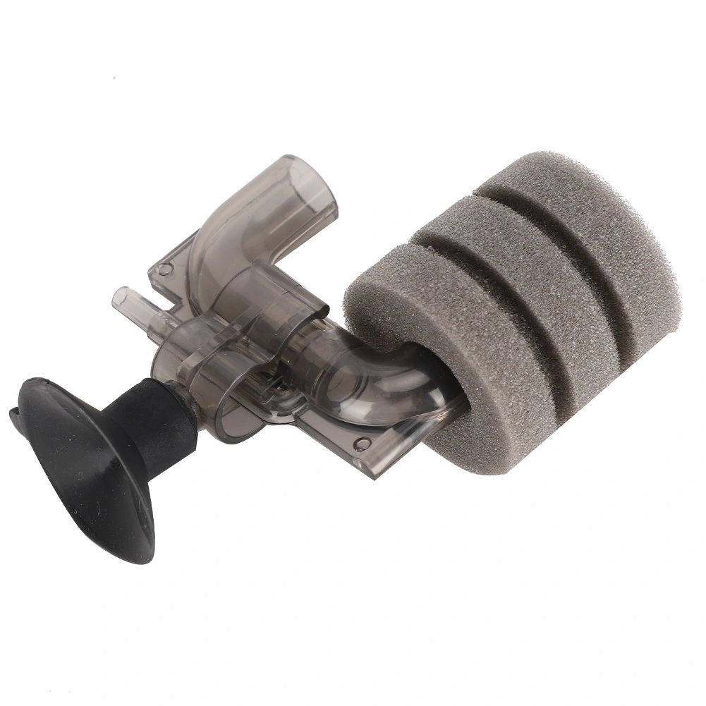 Plastic Sponge Gray Aquarium Mini Increasing Oxygen Pneumatic Filter Fish Tanks Oxygenation Filtration Equipment