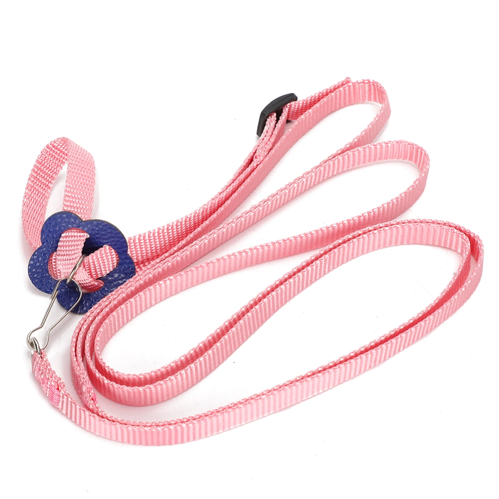 Pet Lizard Leash Adjustable Harness Hauling Cable Rope for Reptile Small Animals