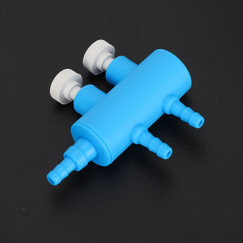 2pcs Fish Tank Air Splitter Air Pipe Distributor Aquarium Oxygen Pump Adapter Accessory2 Way