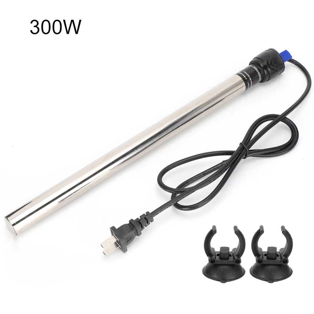 QY-700 Aquarium Stainless Steel Submersible Water Heater Fish Tank Automatic Constant Temperature Heating Rod300W