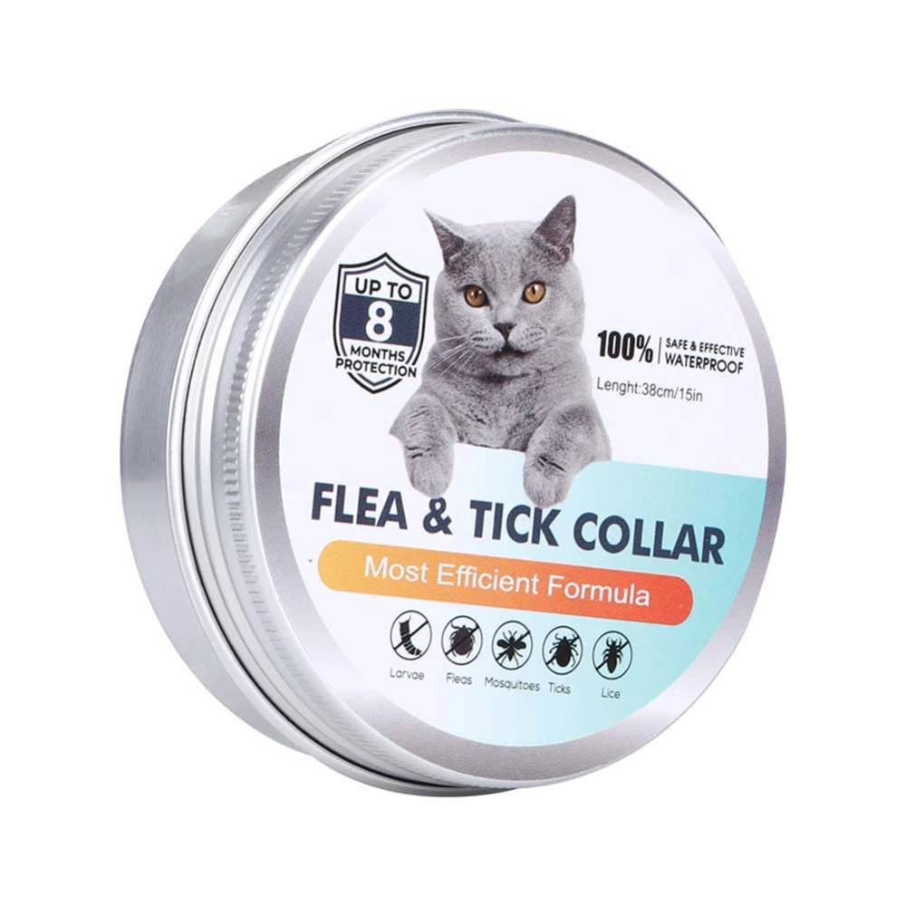 Adjustable Dog Cat Collar Summer Mosquito Flea Repellent Necklace Outdoor Pet Supplies