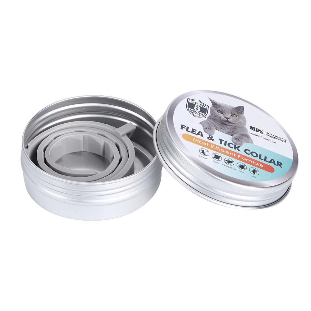 Adjustable Dog Cat Collar Summer Mosquito Flea Repellent Necklace Outdoor Pet Supplies