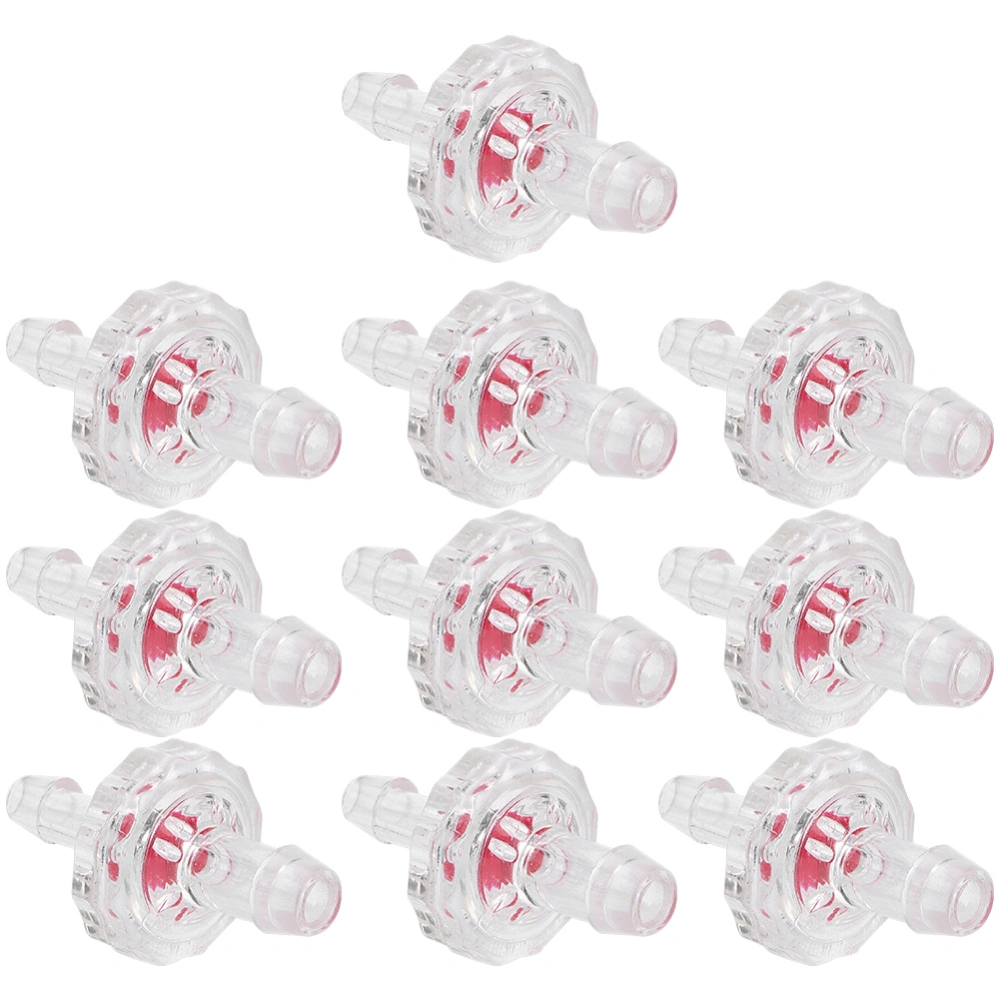 10PCS PP Aquarium Air Pump Variable Diameter Unidirectional Check Valve Fish Tank Supplies Accessory