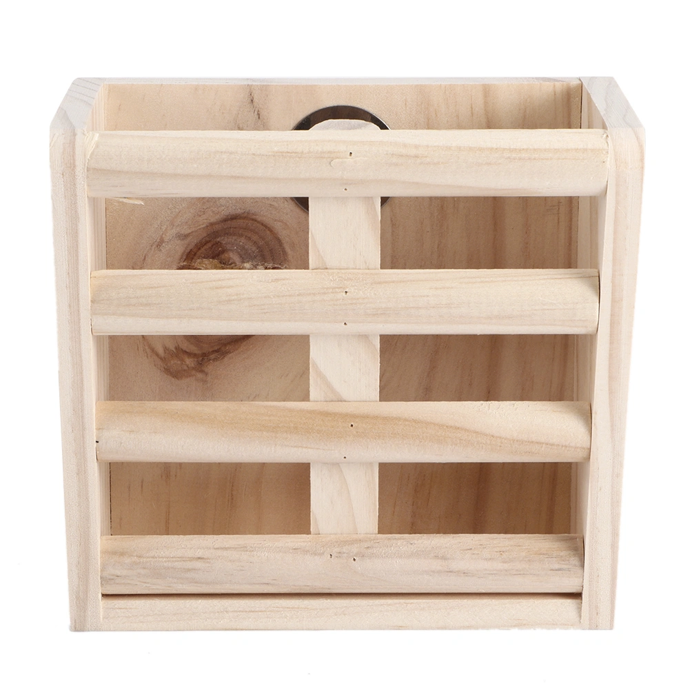 Wooden Fixed Rabbit Fodder Feeder Grass Manger Rack Stand Food Bowl Pet Supplies for Chinchilla Guinea Pig