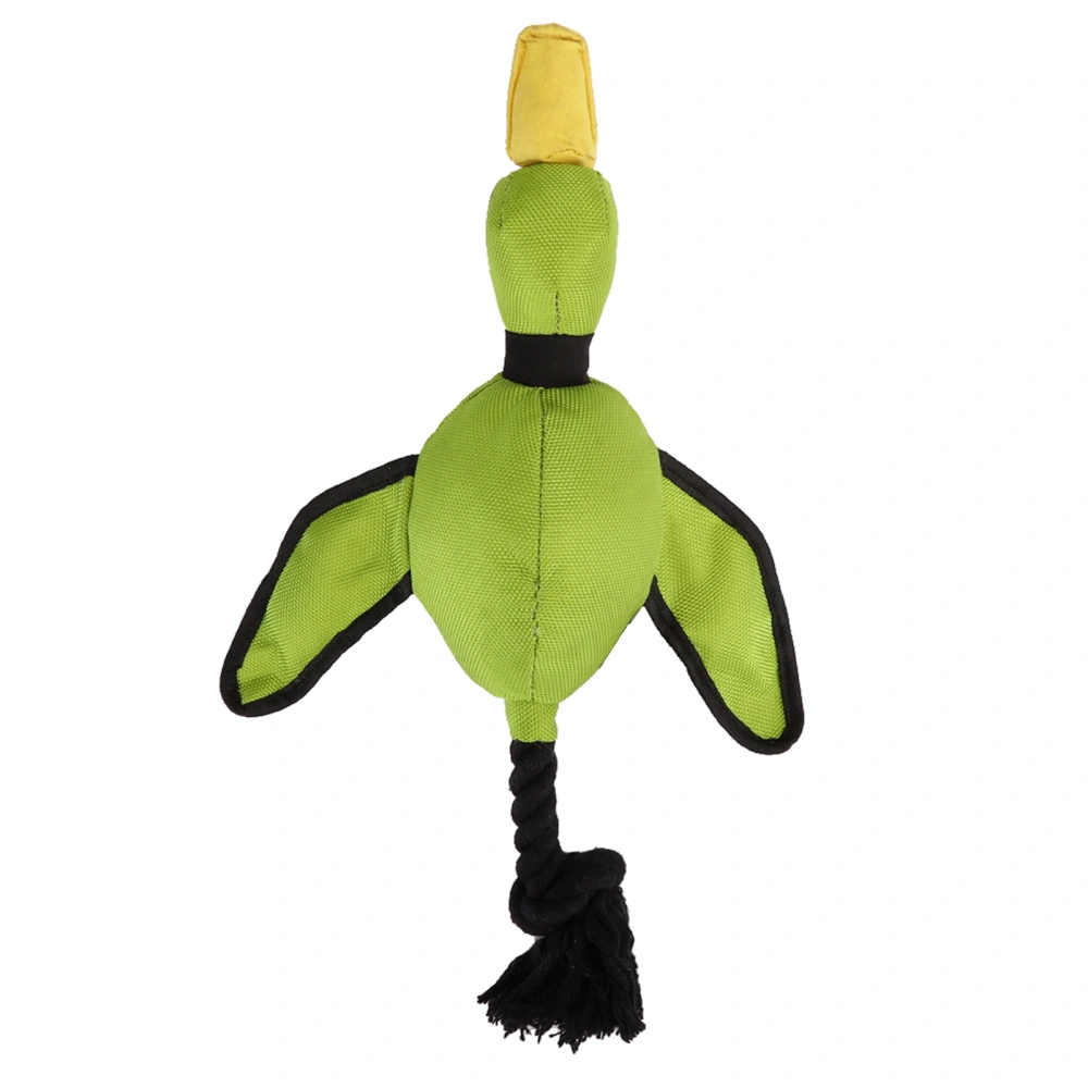 Cute Stretchable Duck Shaped Fun Dog Toy Interactive Training Dog Molar Pet Toy (M)