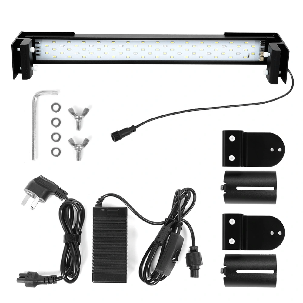 36W Aquarium LED Energy Saving Light Bracket Hanging Dual Purpose Lamp Fish Tank Lighting AU Plug 110-240v