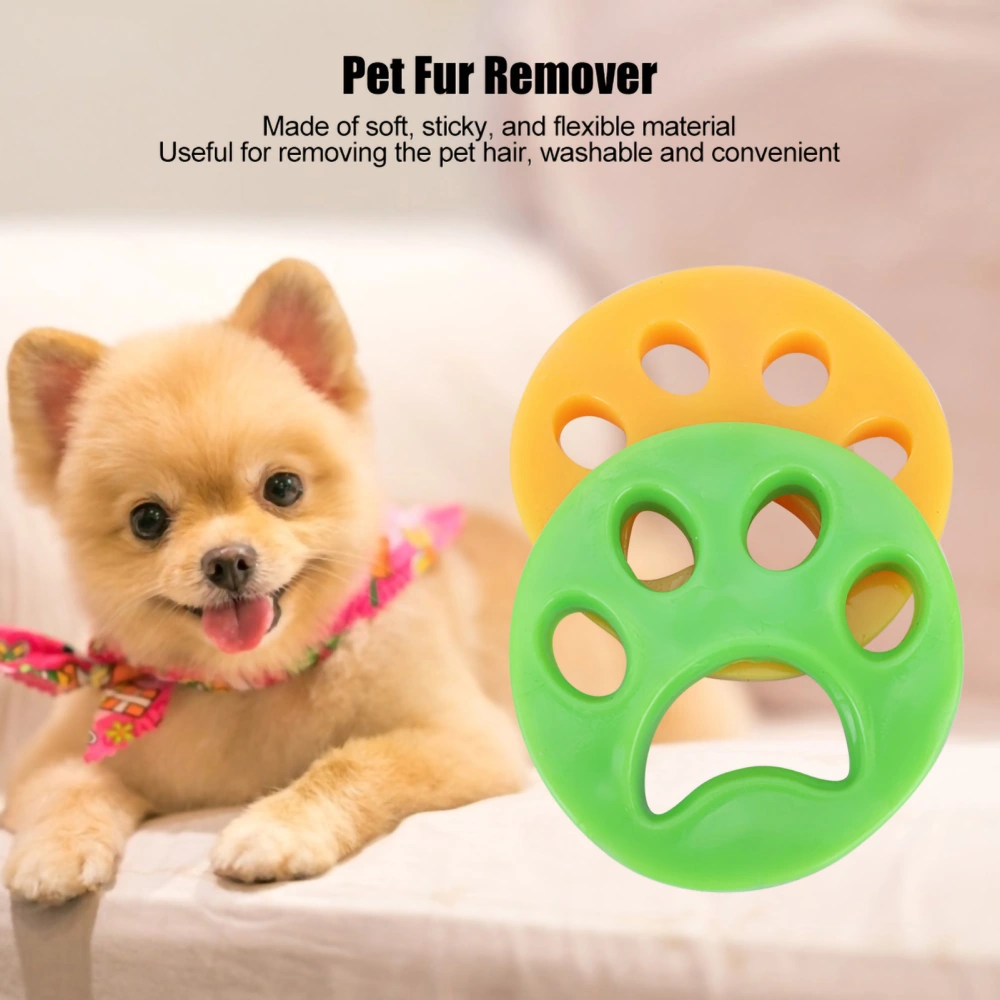 2PCS Pet Accessories Sticky Hair Remover Dog Cat Fur Removal for Washing Laundry Dryer2PCS