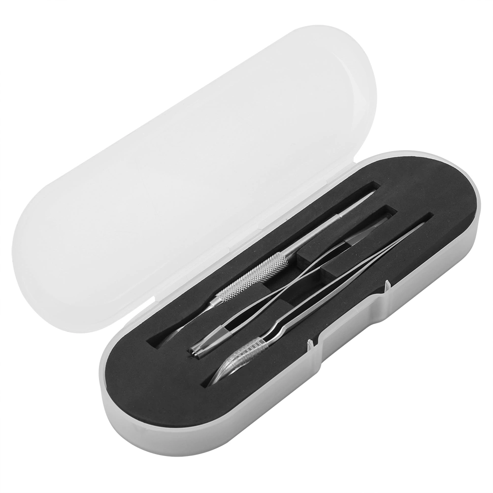 Stainless Steel Pet Dog Cat Tick Removal Fork Tweezers Clip Remover Grooming Tool Accessories