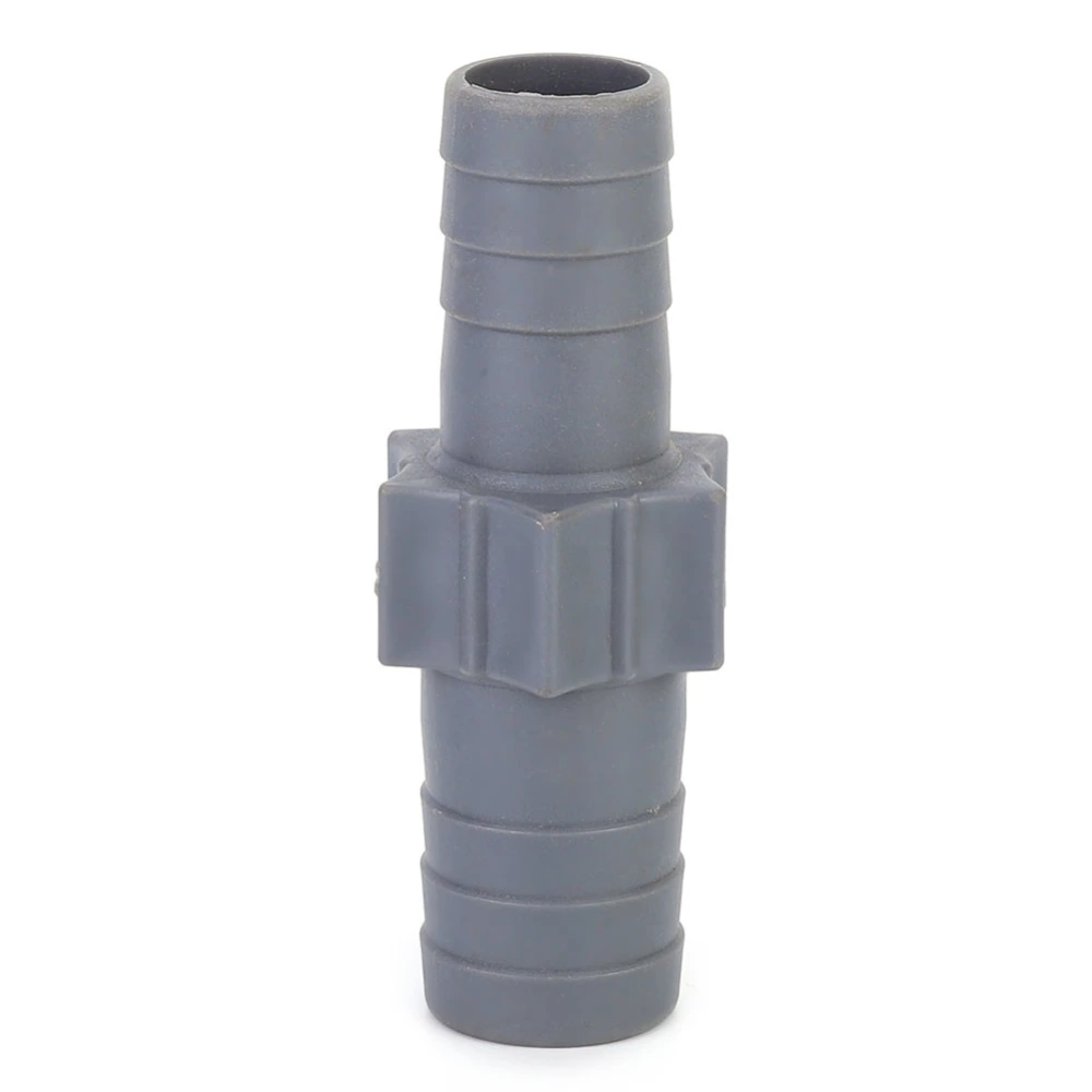 Plastic Aquarium Fish Tank Variable Diameter Adapter Connector Inlet Outlet Water Pipe Accessories17mm to 20mm Gray