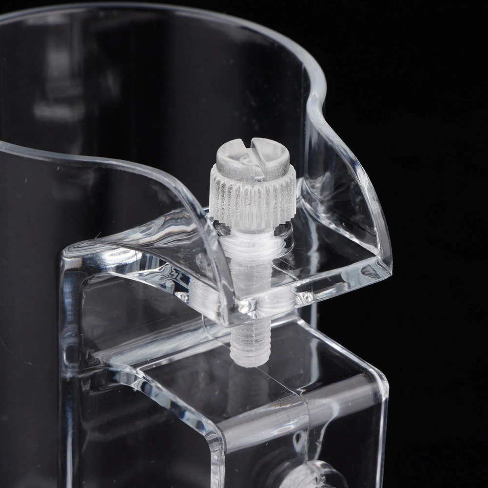 Transparent Acrylic Aquarium Fish Tank Station Floating Food Feeding Ring Accessories