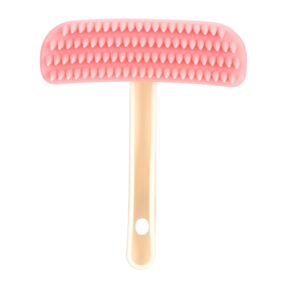 Silicone Soft Tooth Comfortable Ergonomic Pet Hair Cleaning Grooming Comb Brush for Dogs Cats SuppliesS