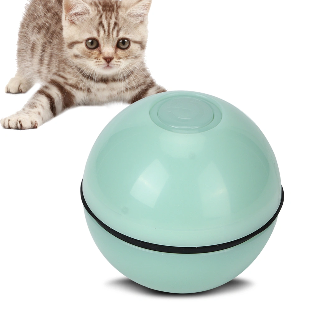 Pet Cat Flash Roll Electric Ball Safe Toy Puzzle Training Funny with USB Charging