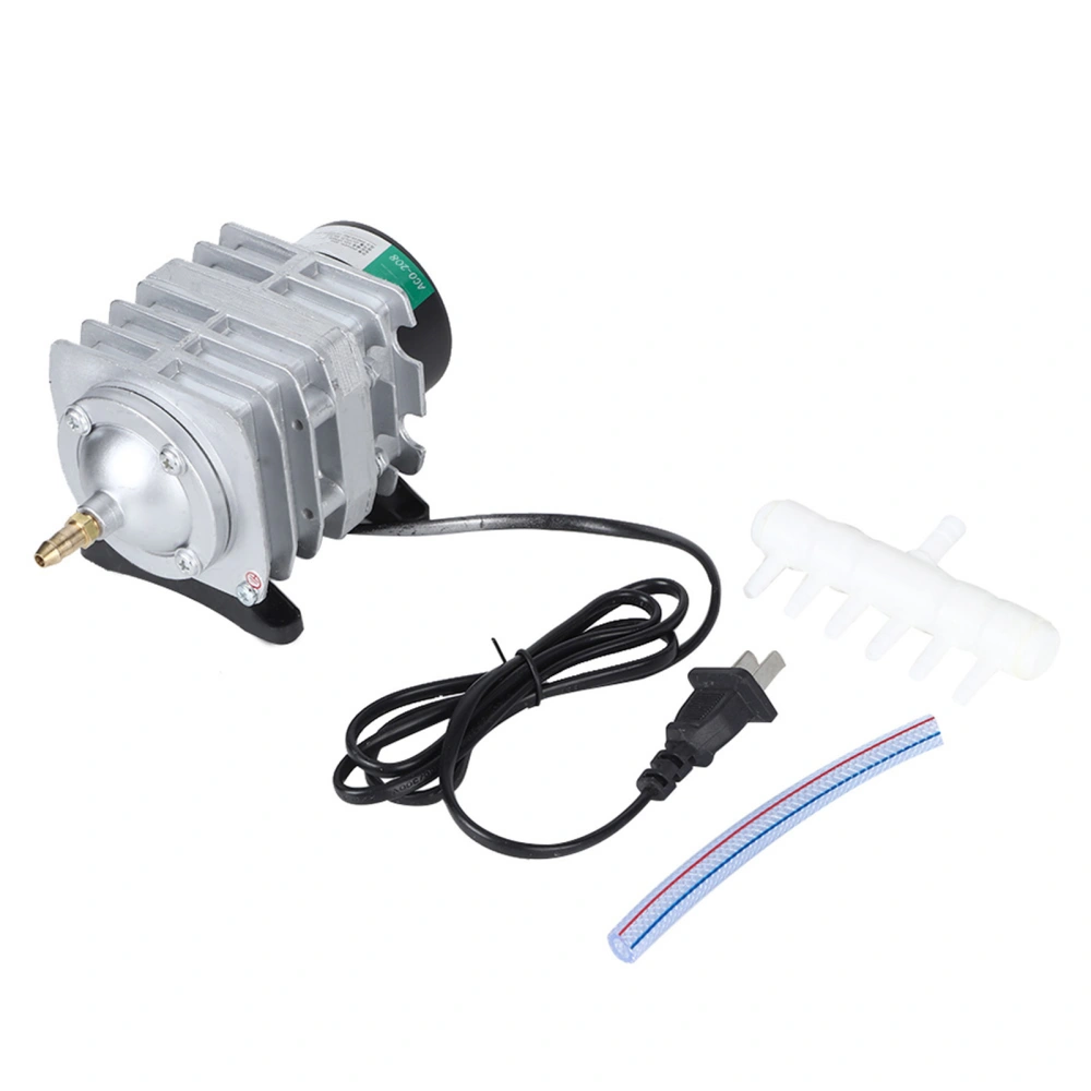 DC Magnetic Oxygen Pump Air Compressor Aerator for Fish Tank Aquarium CN Plug 220VACO208-25W