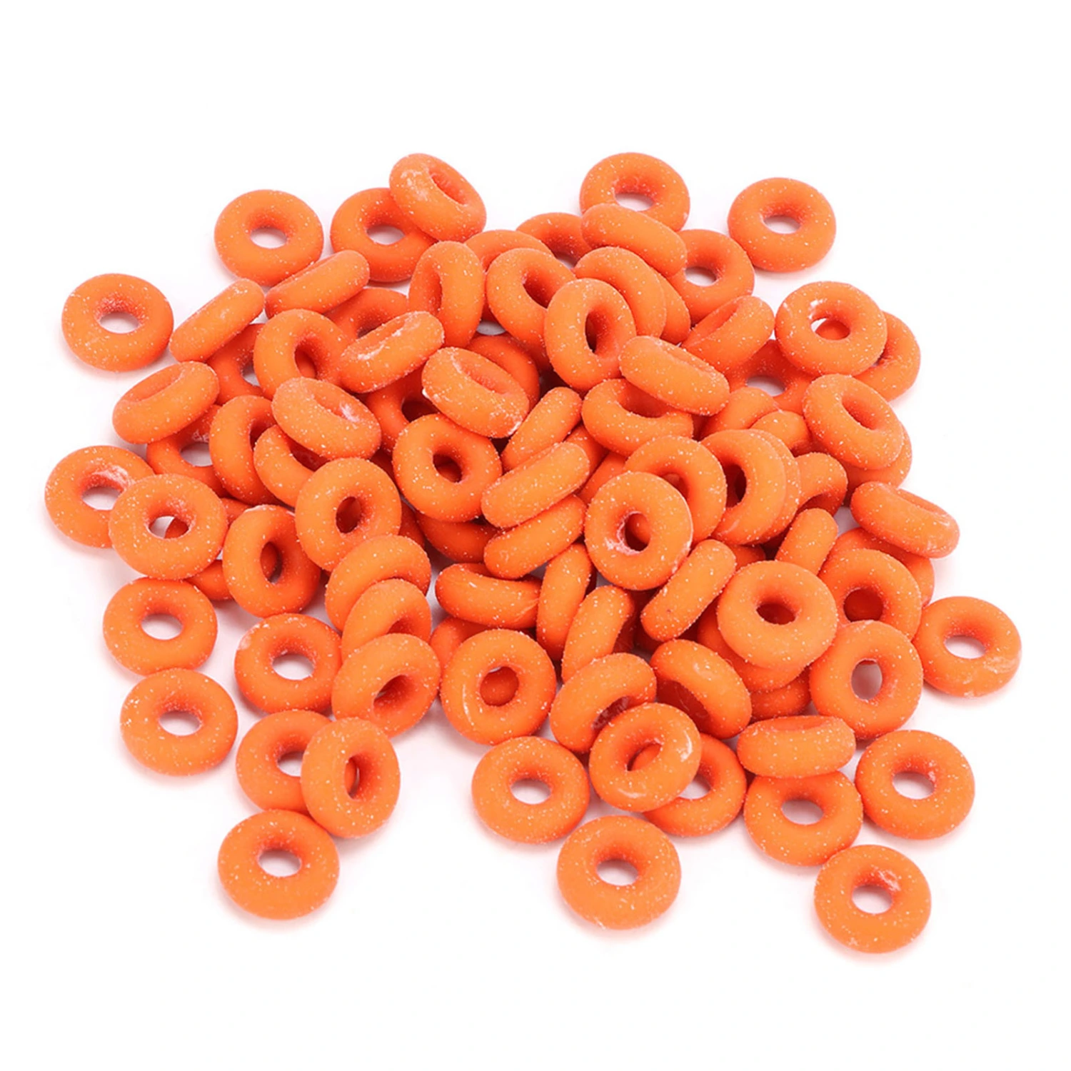 100Pcs Rubber Elastic Sheep Cow Pig Tail Castration Pliers Rings Veterinary Surgical Tool(Red)