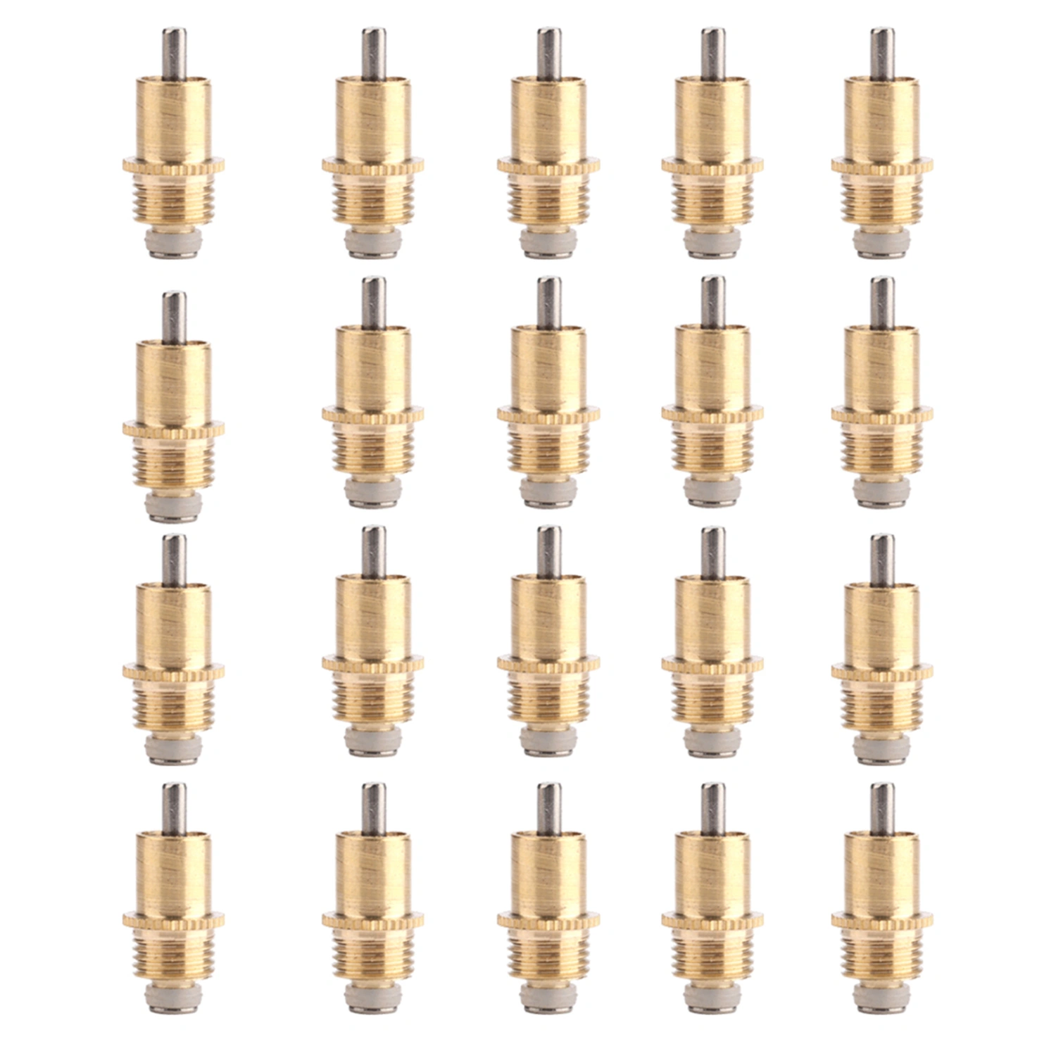 20Pcs Long Type Rabbit Drinker Nipple Waterer Drinking Water Tool Cage Accessories