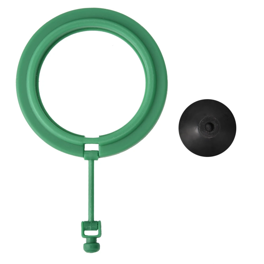 Round Aquarium Fish Tank Feeding Ring Feeder with Suction Cup