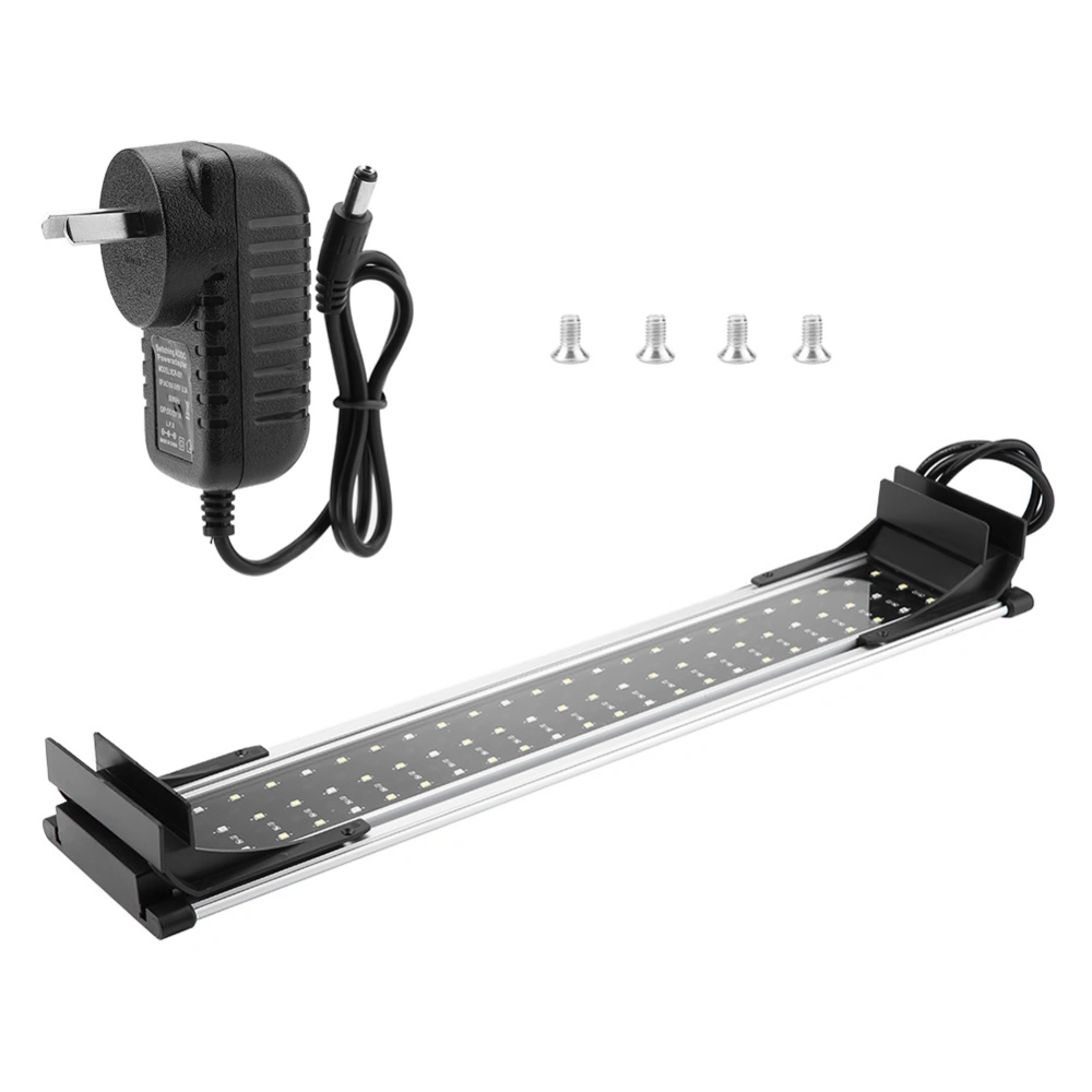 LED Extendable Luminous Fish Tank Light Bracket Lamp 100~240V(MI-50, AU Plug)