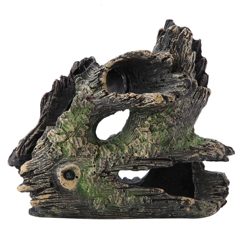 Aquarium Driftwood Decoration Artificial Resin Tree Trunk for Fish Tank Ornaments