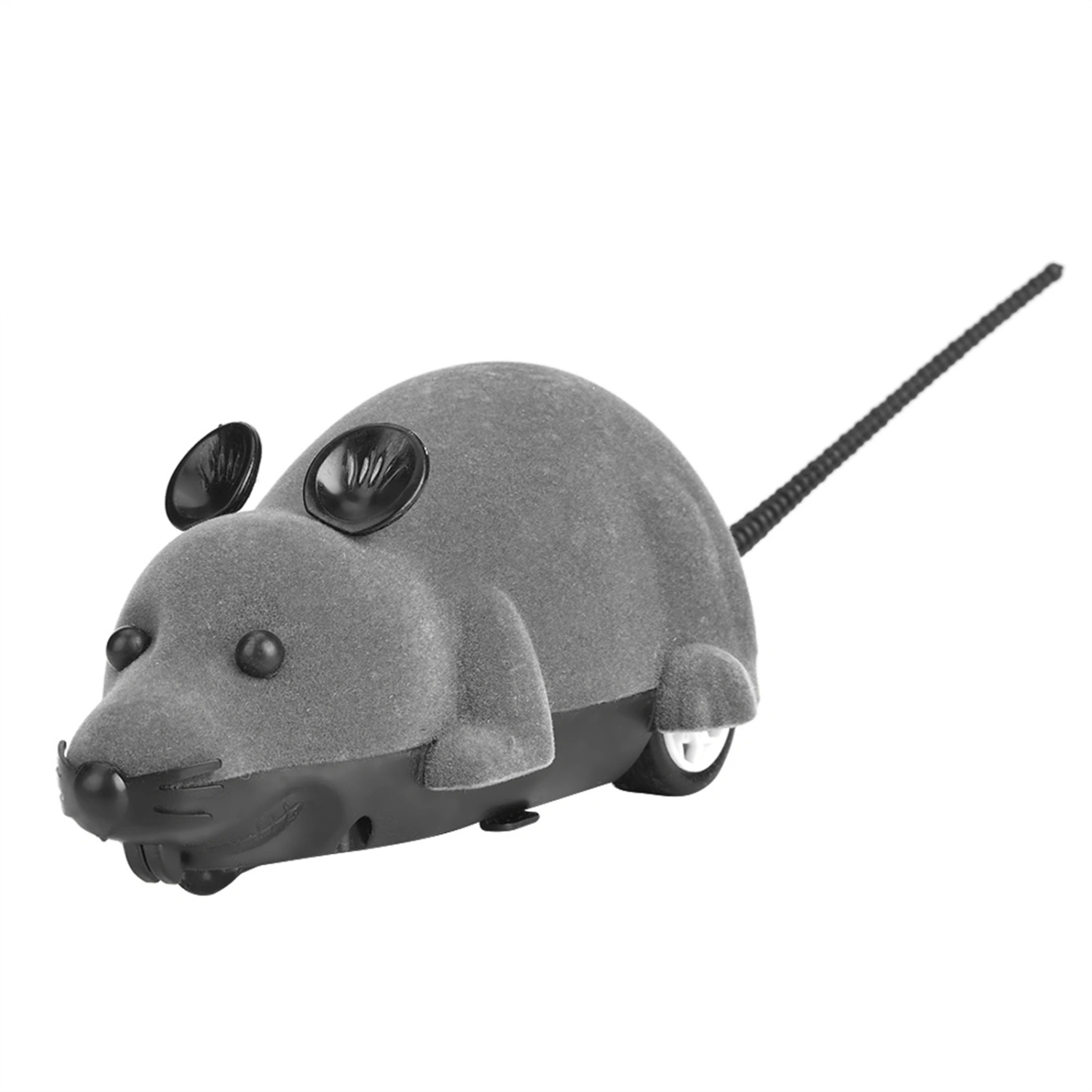 Wireless Mouse For Cat Dog Funny Rat Novelty Gift Pet Toy Remote Control Gray