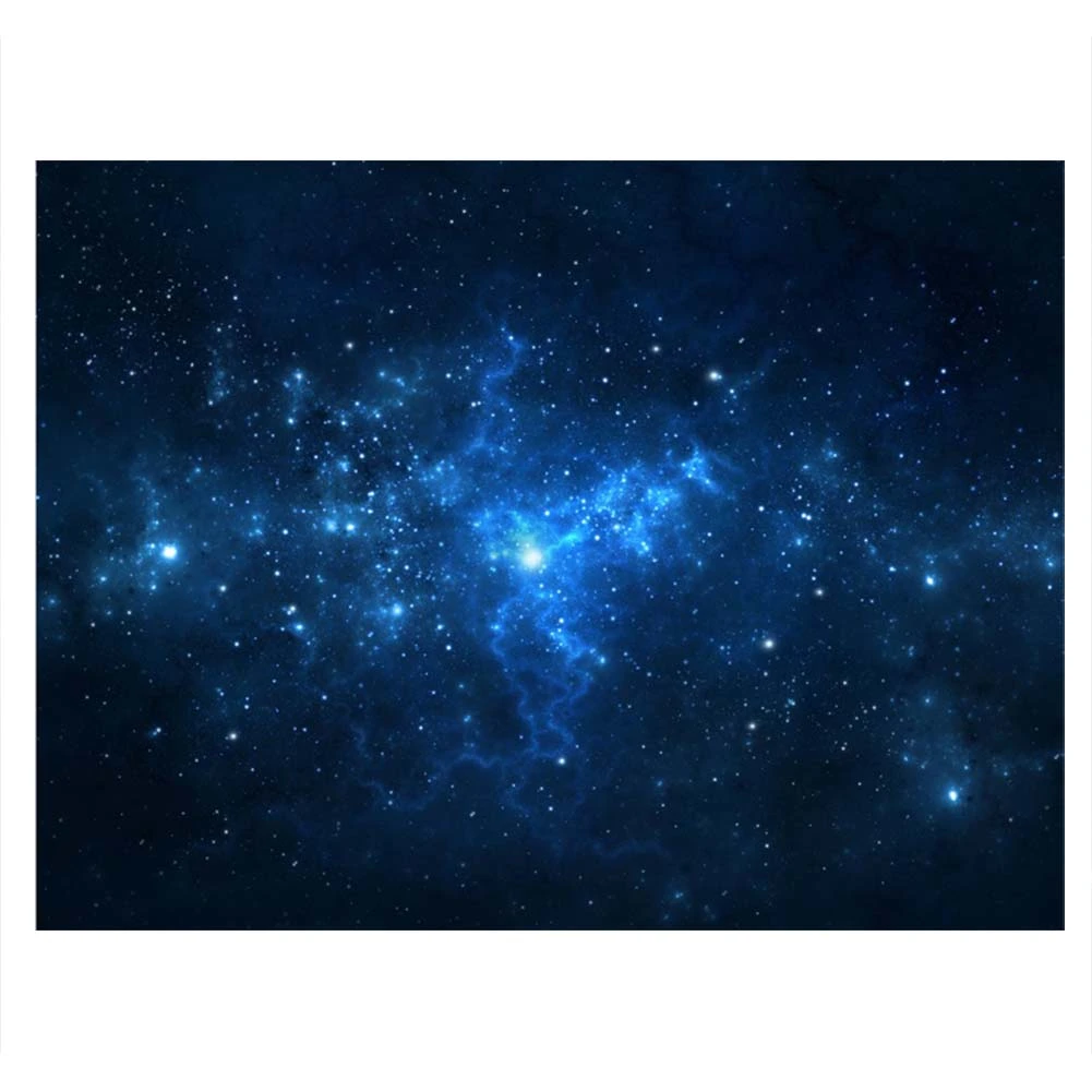 PVC Adhesive Star Dust Aquarium Fish Tank Background Poster Backdrop Decoration Paper (76*46cm)