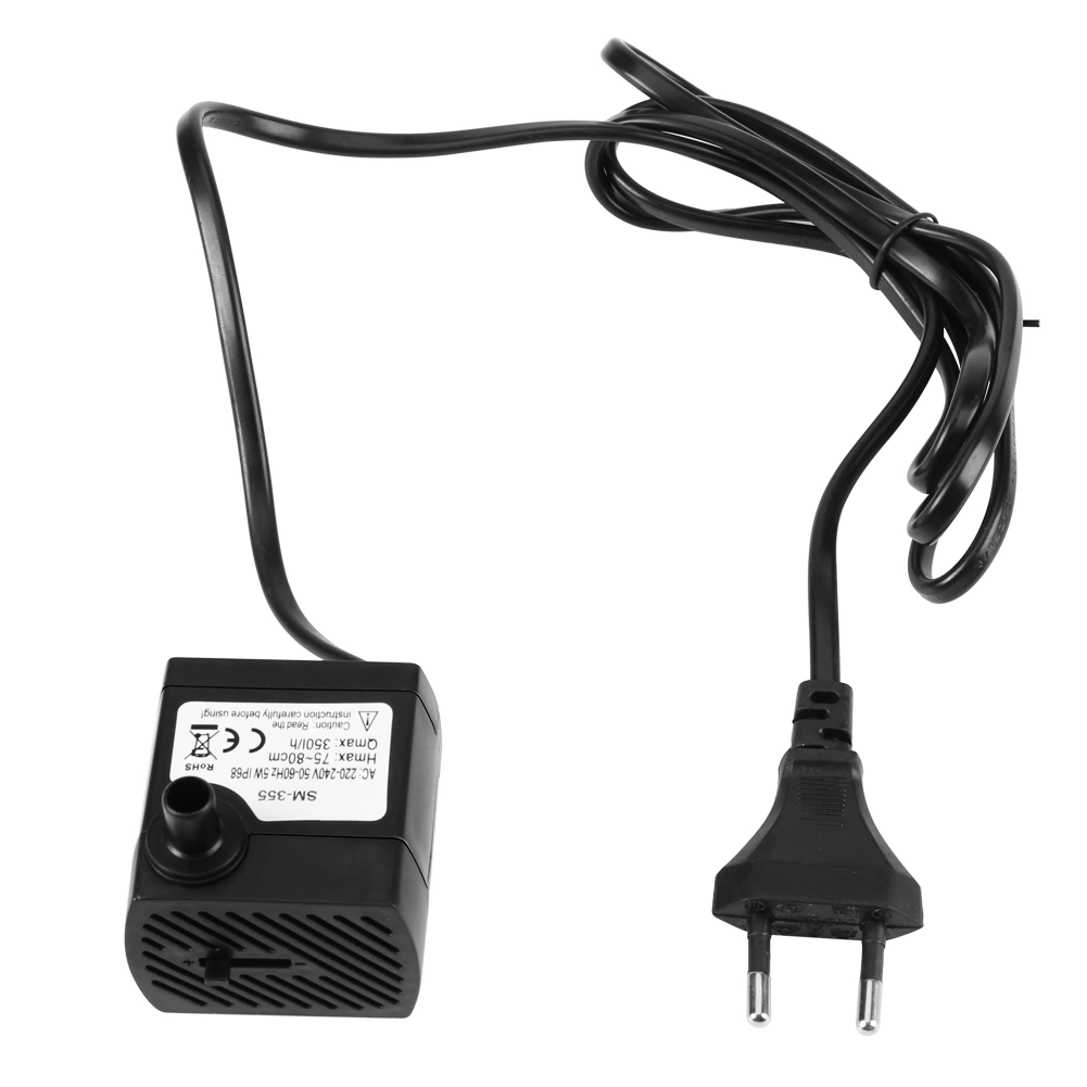 Mini Ultra Quiet Submersible Water Pump Fish Pond Aquarium Tank Fountain EU