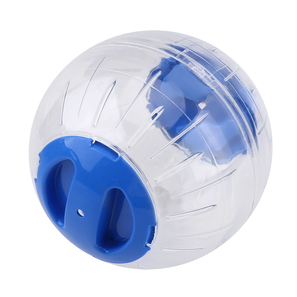 3Colors 12cm New Fashion Plastic Small Pet Hamster Gerbil Toy Running Activity Exercise Ball Blue