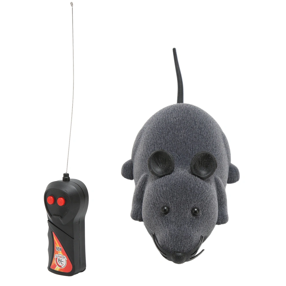 Wireless Remote Control RC Electronic Rat Mouse Mice Toy For Cat Puppy Xmas Gift Gray